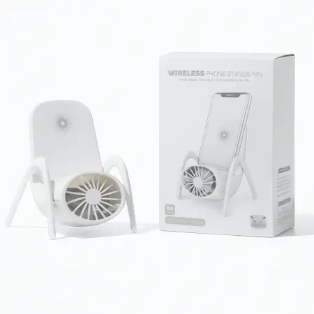 6ofJ8wt5I2w0yFAvFQ6yS26QjRaUbyYVrCVZC8lH.webp Portable Mobile Phone Holder Fan Personal Fan Multi- Function Fan Handheld Charging Fan (Battery Not Include) ( default, Standard ).