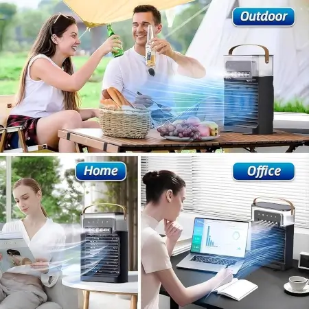 8PGGA6wK8kSoXoMq8LDBdV6jPia1XCwzhtlBbmmF.webp Mini Air Cooler, Mini Fan with Water Mist Spray, Portable Desk Cooling Fan