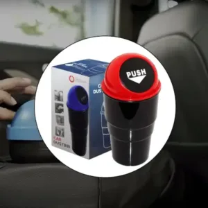 Car Dustbin / Mini Car Trash Bin / Car Ashtray ( default, Standard ).
