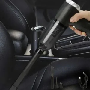 3 in 1 Mini Car Vacuum Wireless, Rechargeable, Blower & Dust Cleaner for Car, Home & Keyboard ( default, Standard ).