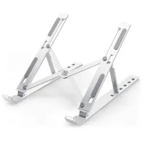 Laptop Stand for Desk | Metal Portable Laptop Stand, with 6 Adjustable Angles | Laptop Riser, Phone, and Tablet Stand | Compatible for All Laptop ( default, Standard ).